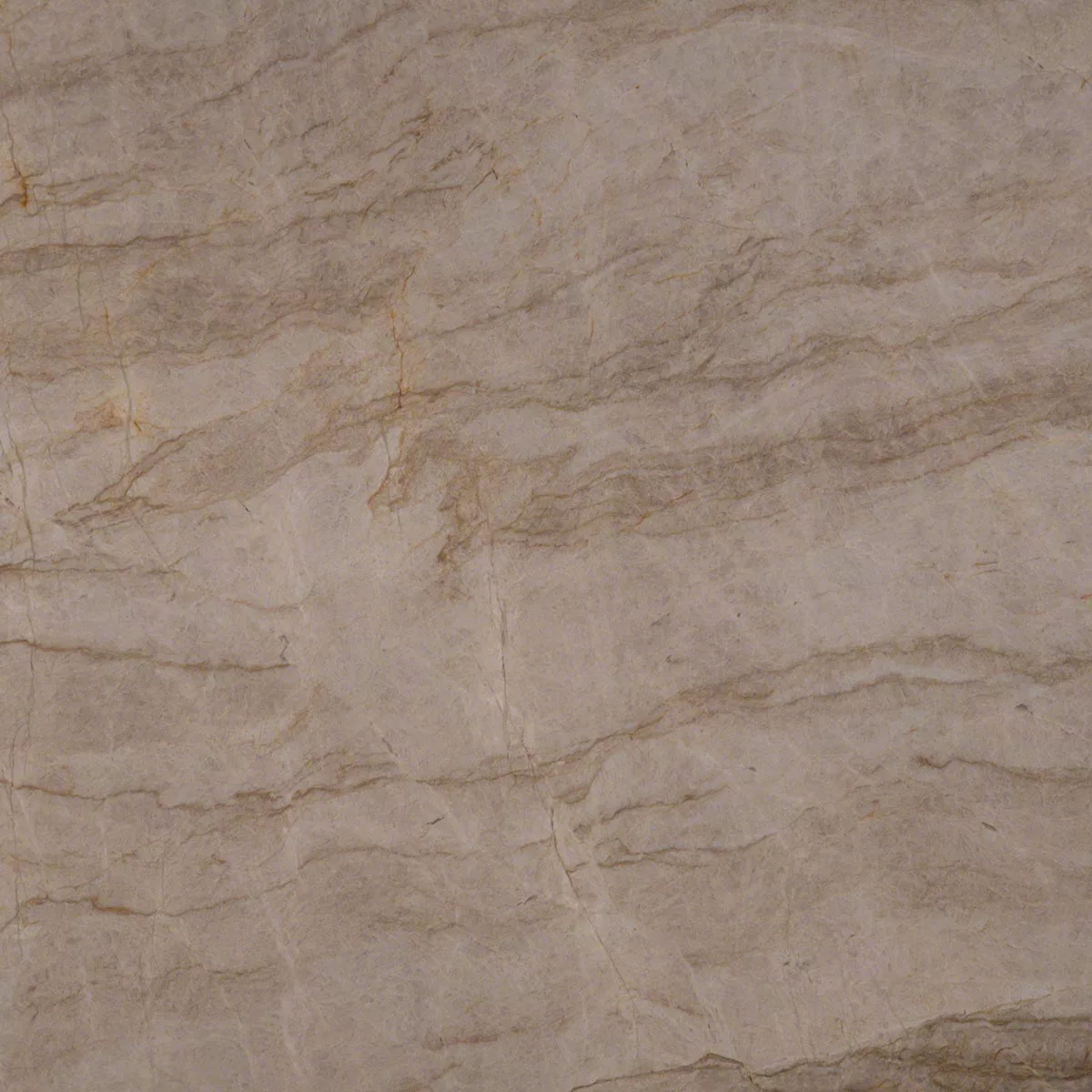 - 2 Taj Mahal quartzite slab with warm white and beige tones