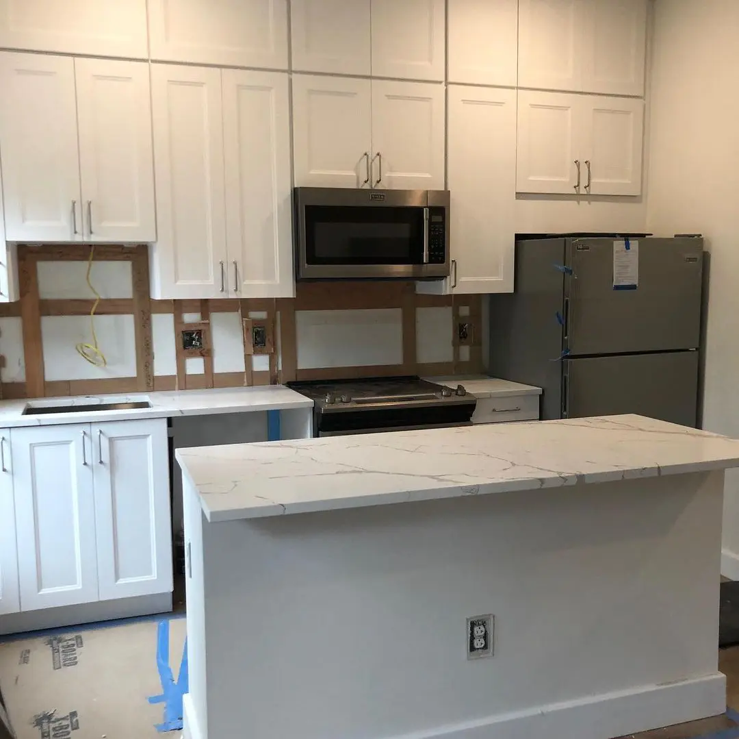 - 3 Kitchen countertop installation by Pablo Marble and Granite