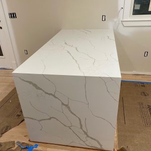 - 2 Waterfall Island Countertops - Pablo Marble and Granite, LLC