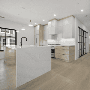 - 8 Waterfall Island Countertops - Pablo Marble and Granite, LLC