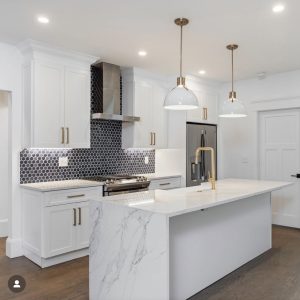 - 12 Waterfall Island Countertops - Pablo Marble and Granite, LLC