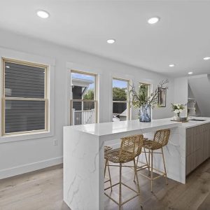 - 22 Waterfall Island Countertops - Pablo Marble and Granite, LLC