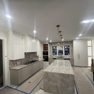 - 31 Waterfall Island Countertops - Pablo Marble and Granite, LLC