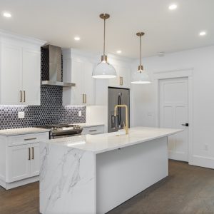 - 35 Waterfall Island Countertops - Pablo Marble and Granite, LLC
