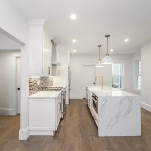 - 36 Waterfall Island Countertops - Pablo Marble and Granite, LLC
