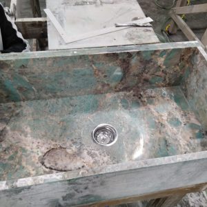 - 3 Handcrafted Stone Sinks - Pablo Marble and Granite, LLC