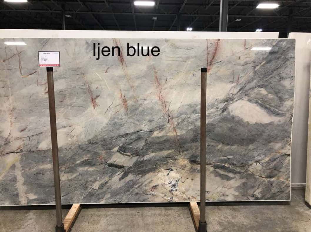 - 6 Blue Fantasy granite slab - Pablo Marble and Granite Woburn MA