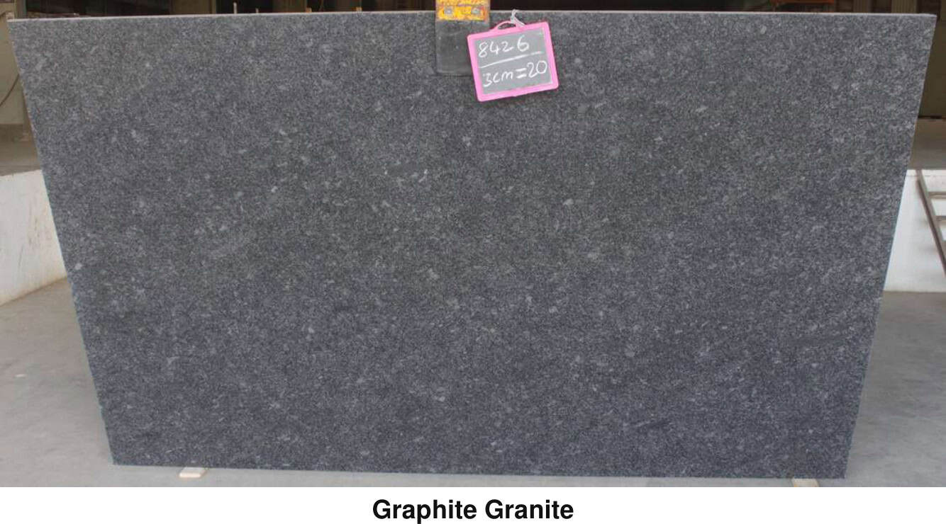 - 19 Graphite Granite granite slab - Pablo Marble and Granite Woburn MA