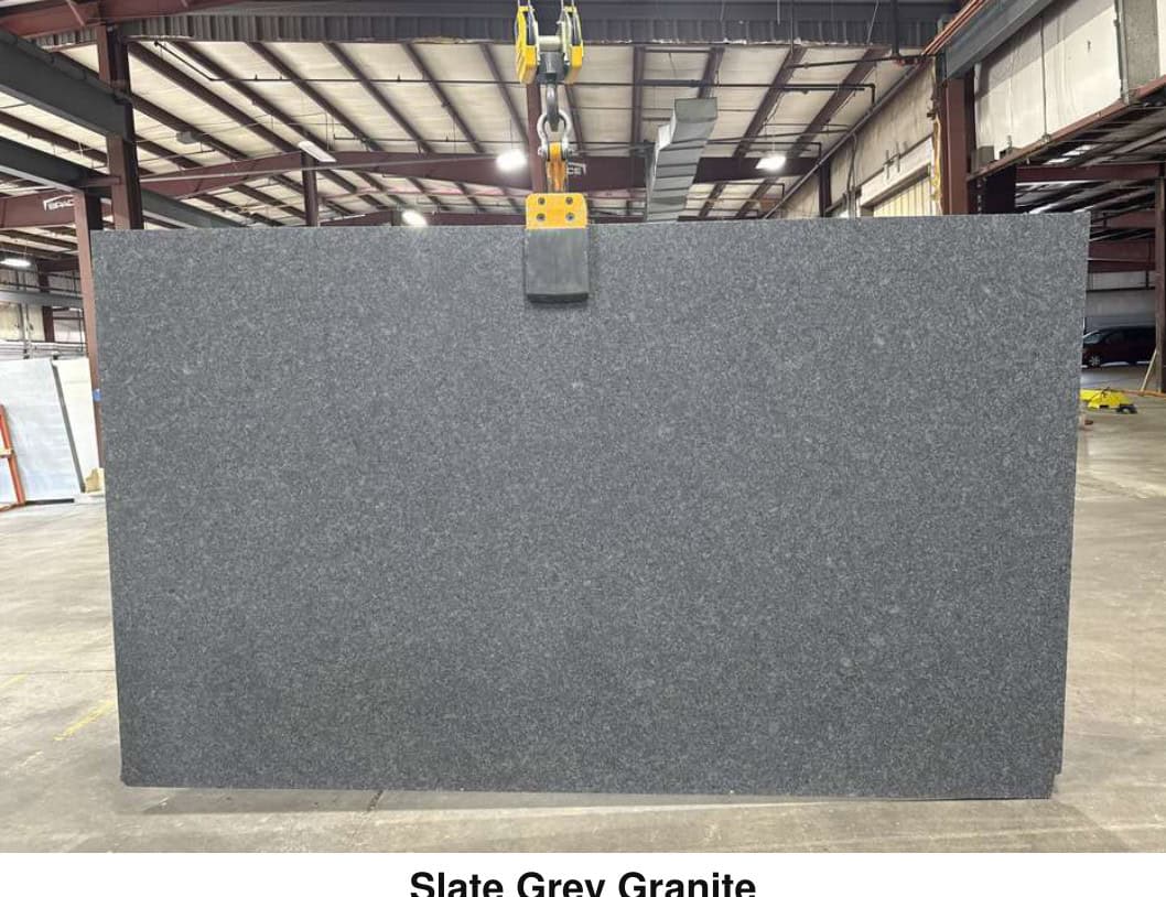 - 17 Slate Grey Granite granite slab - Pablo Marble and Granite Woburn MA